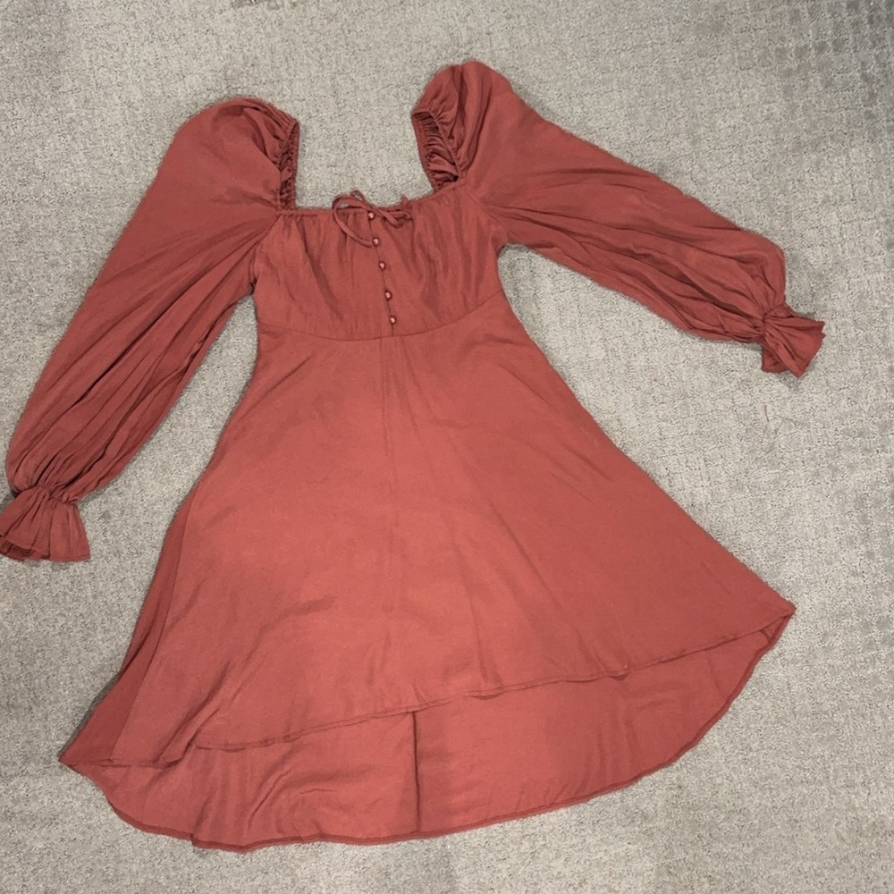 Boohoo Bohemian Adjustable Midi Dress